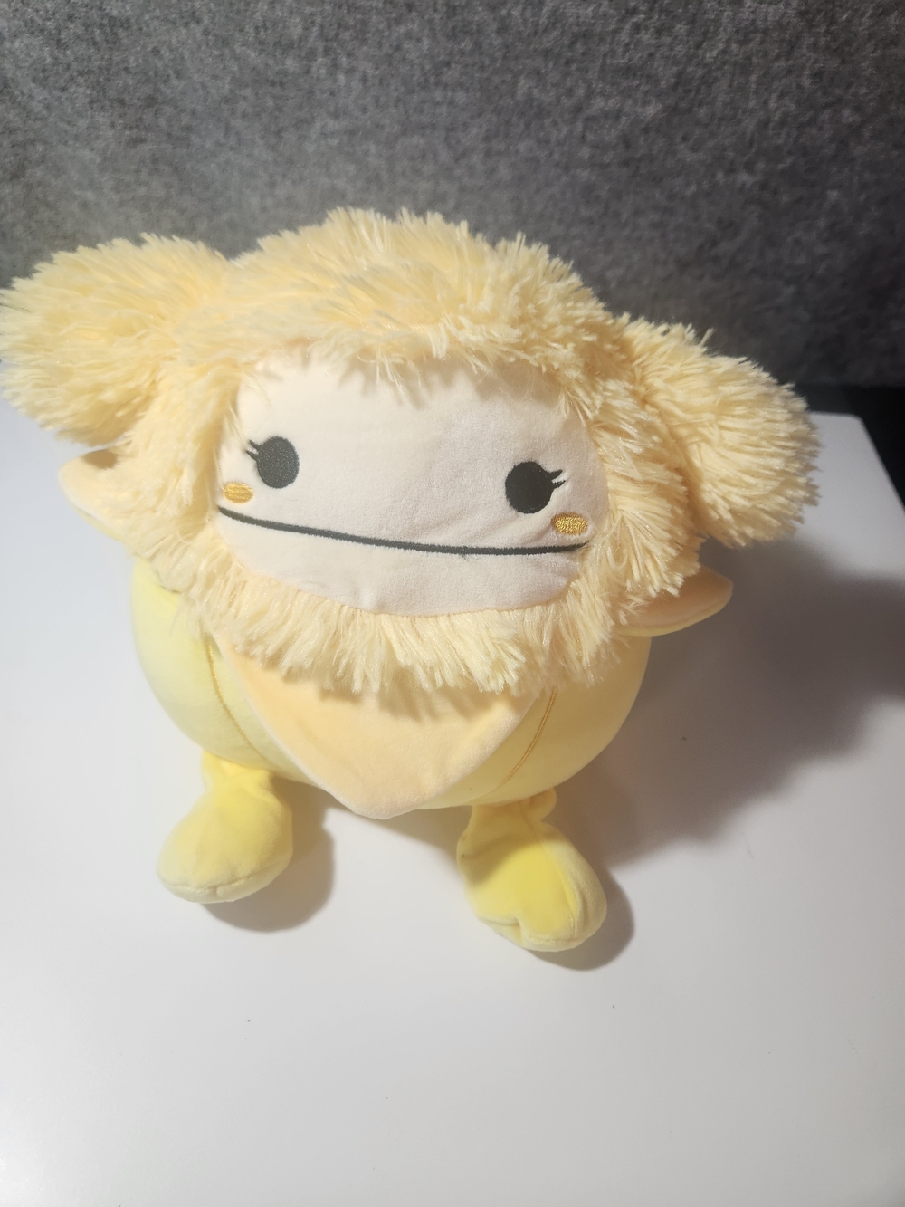 Squishmallows Nomi the yellow banana Bigfoot 8" plush